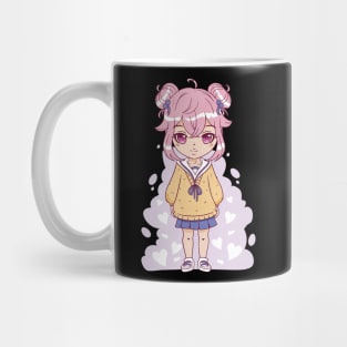 Pink haired anime girl Mug